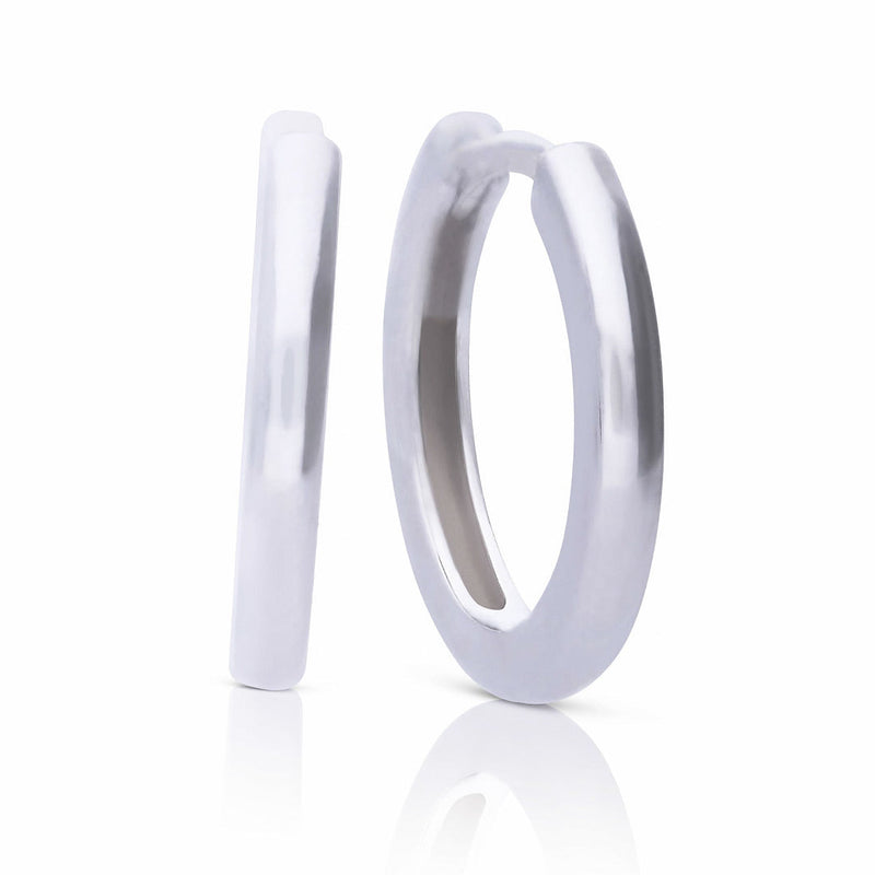 Diamonfire Plain Hoop Earrings