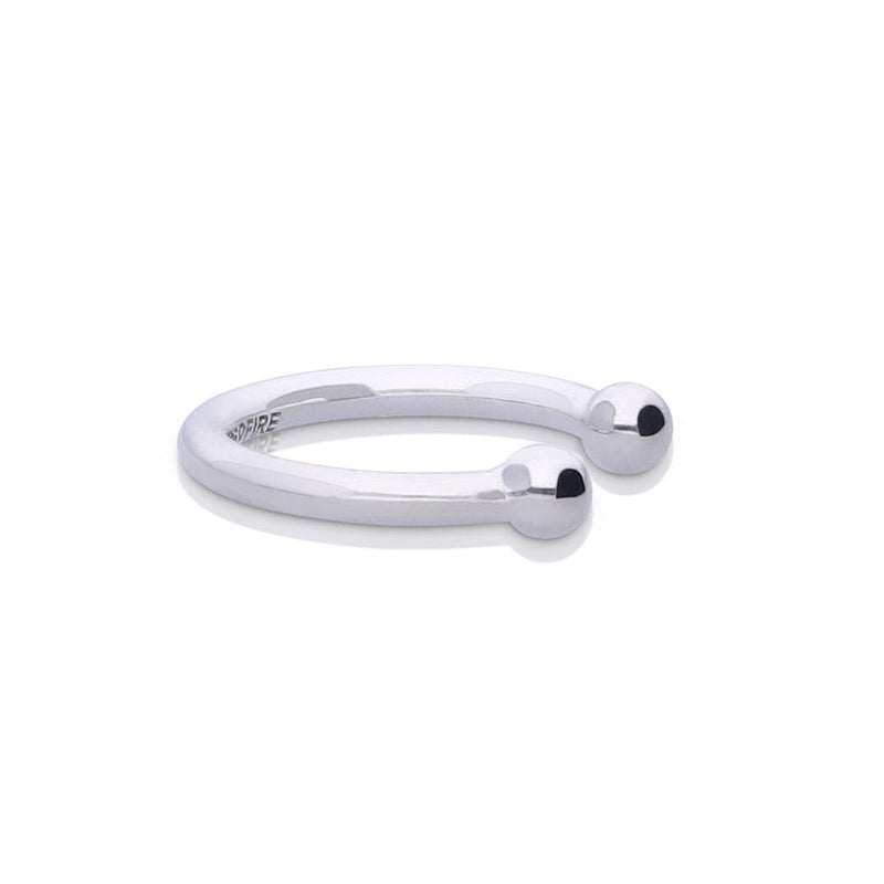 Diamonfire Plain Ball Ear Cuff