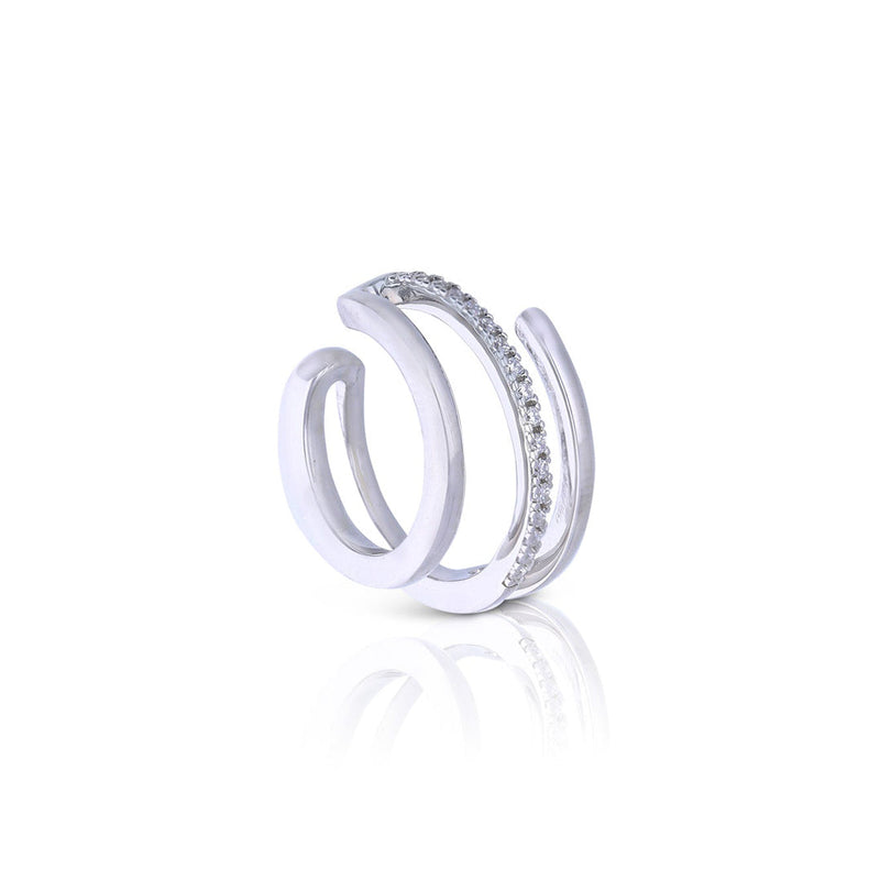Diamonfire Ear Cuff with Cubic Zirconia