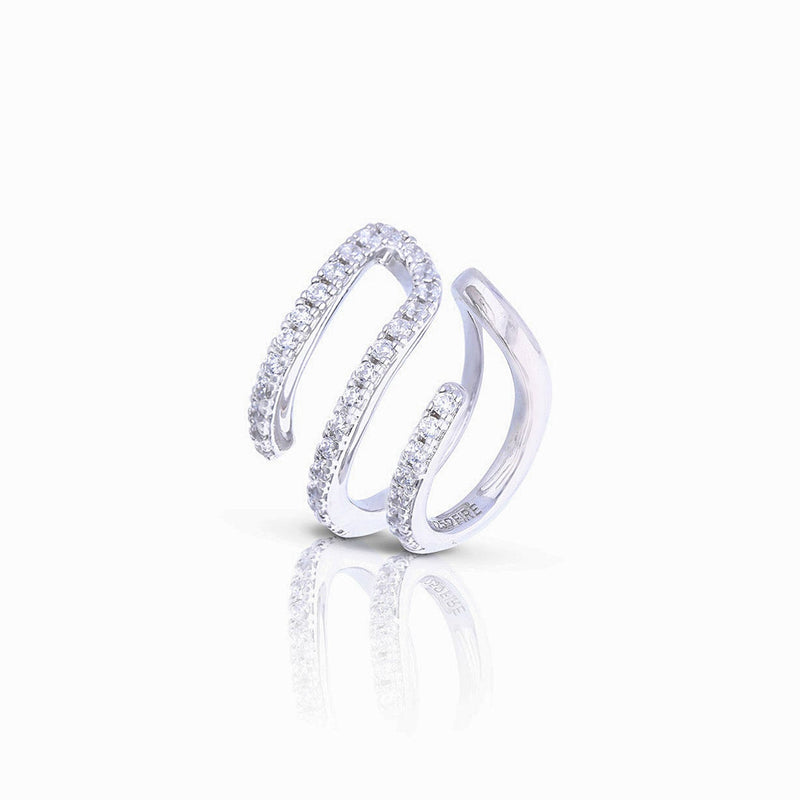 Diamonfire Pave Set Ear Cuff