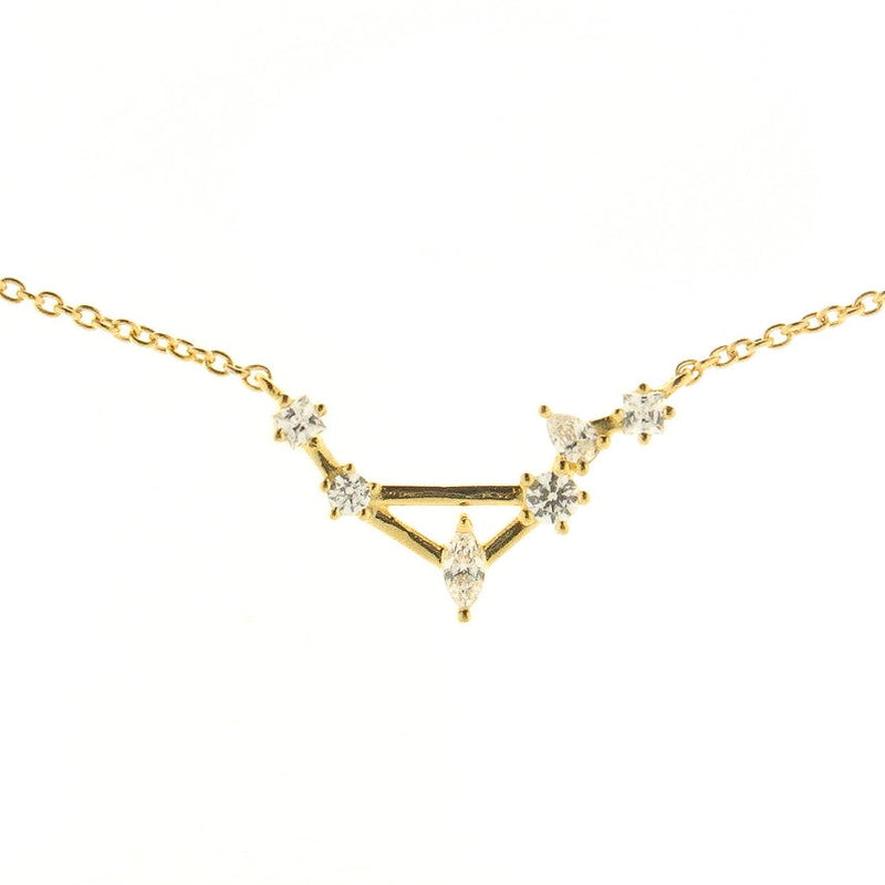 Diamonfire Zodiac Constellation Necklace