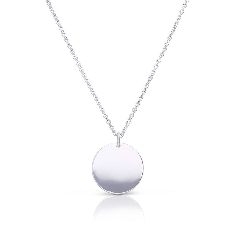 Diamonfire Plain Disc Necklace