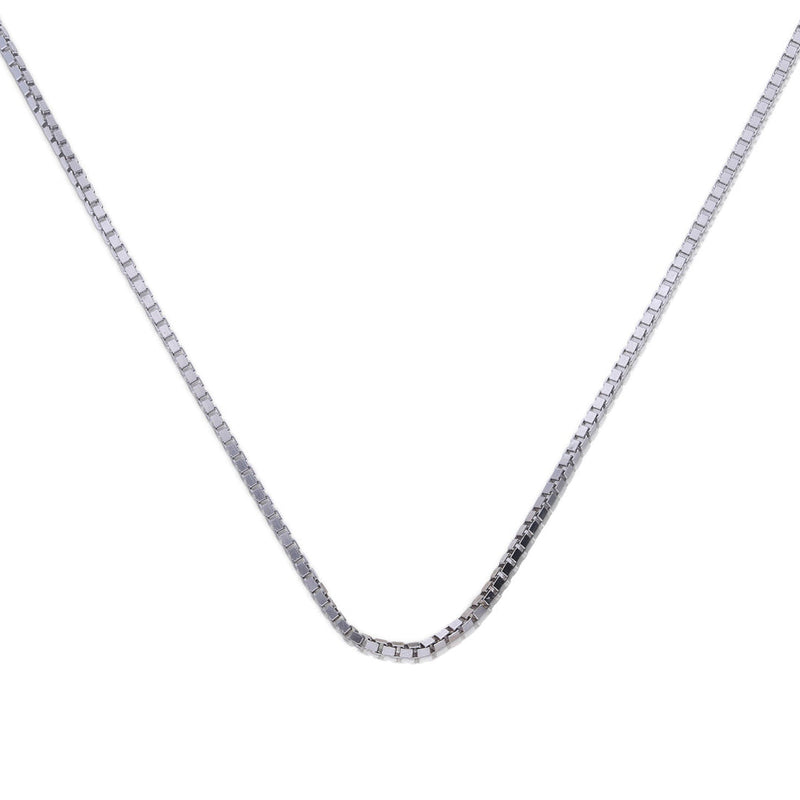 Diamonfire Venetian Box Chain with Extender 43cm-45cm