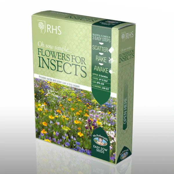 Red Robin Rhs RHS Shake and Sow Flowers for Insects — Red Robin Gifts