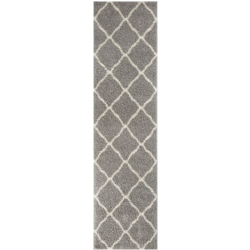 Moroccan Grey Shaggy Rug | 710
