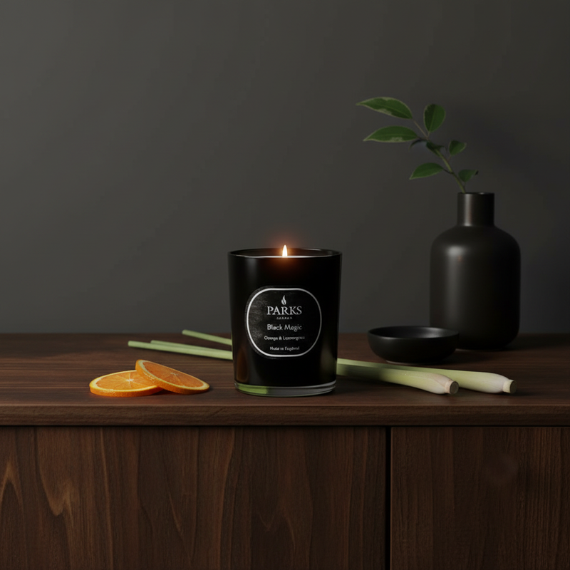 ORANGE & LEMONGRASS 1 WICK SCENTED CANDLE 180G