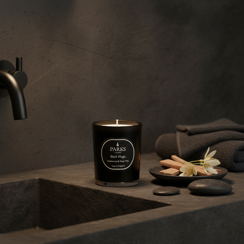 SANDALWOOD & YLANG YLANG 1 WICK SCENTED CANDLE 180G