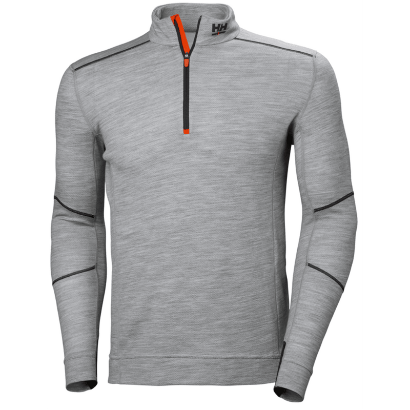Helly Hansen 75107 Lifa Base Layer Merino Half Zip