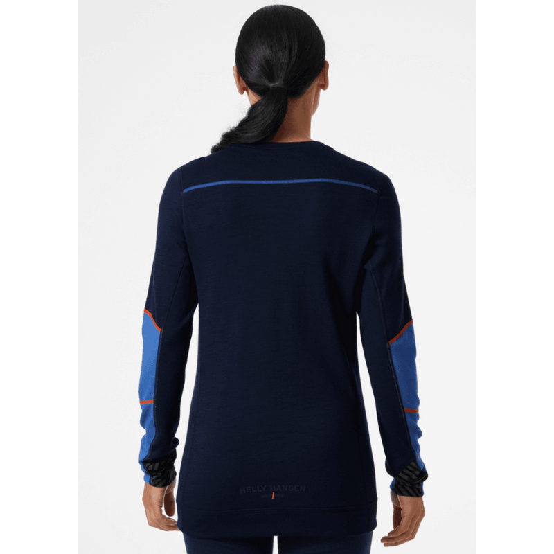 Helly Hansen 75209 Women's Lifa Base Layer Merino Crewneck
