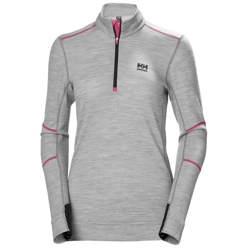 Helly Hansen 75210 Women's Lifa Base Layer Merino Half Zip