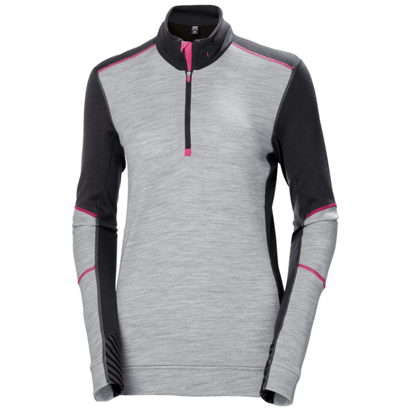 Helly Hansen 75210 Women's Lifa Base Layer Merino Half Zip