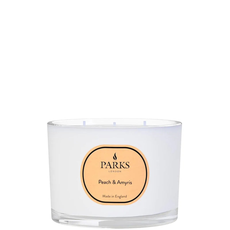 VINTAGE AROMATHERAPY PEACH & AMYRIS 350G CANDLE