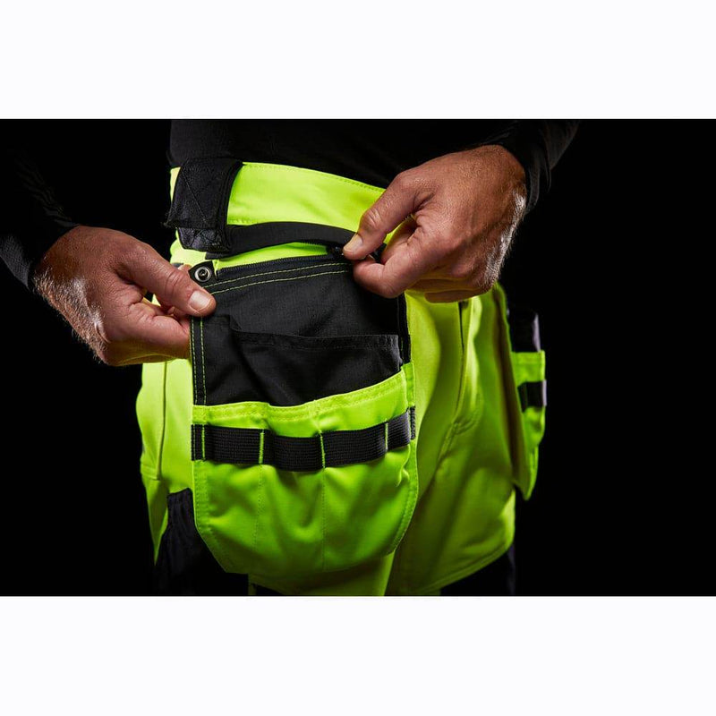 Helly Hansen 77472 ICU Hi-Vis Contruction Pant Trouser Class 2