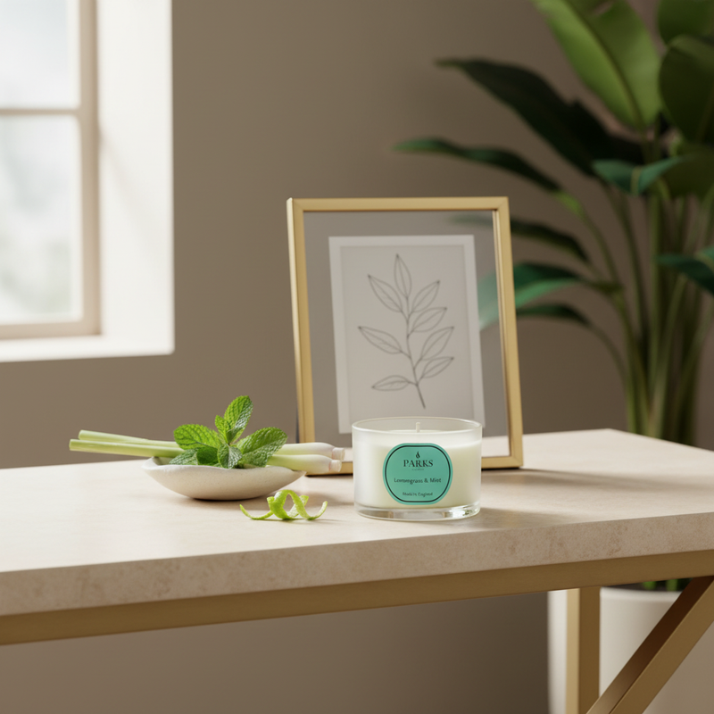 LEMONGRASS & MINT TRAVEL CANDLE 70G