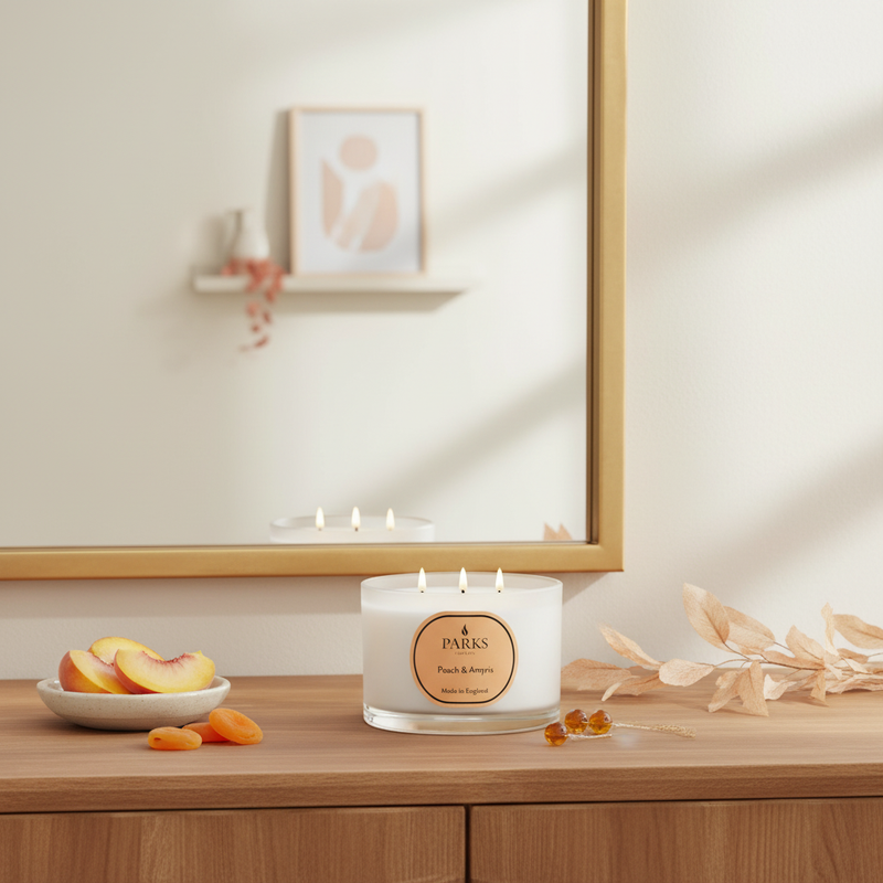 PEACH & AMRYIS TRAVEL CANDLE 70G