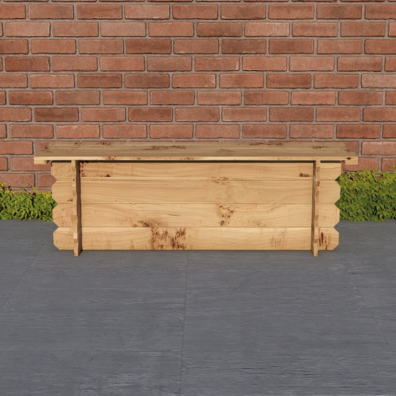 4ft Wooden Bench