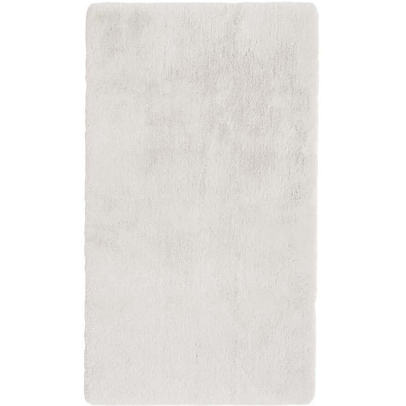 Luxury White Faux Fur Rug