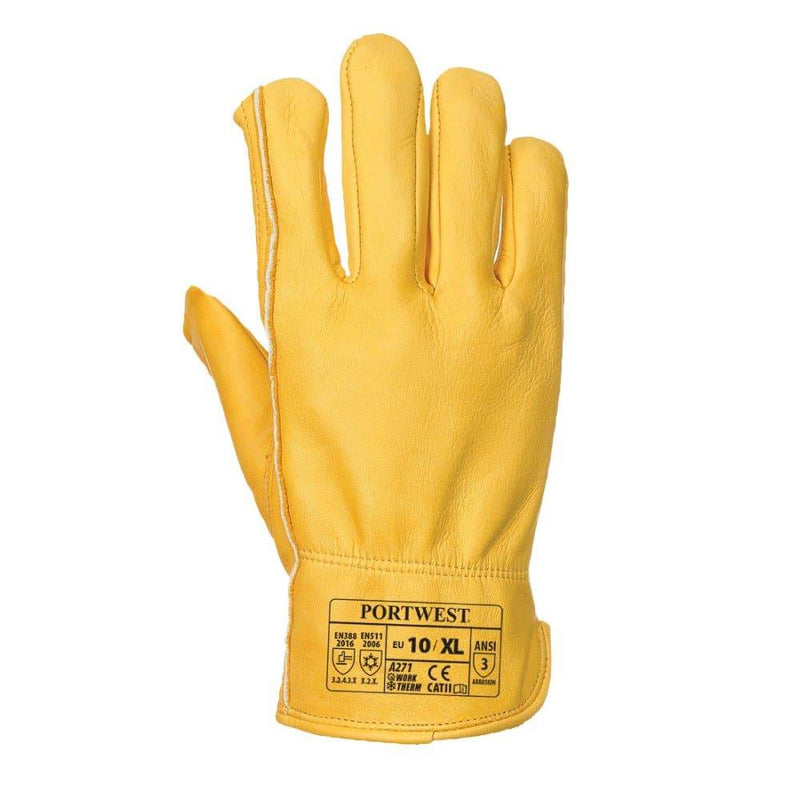 Portwest A271 Lined Driver Gloves