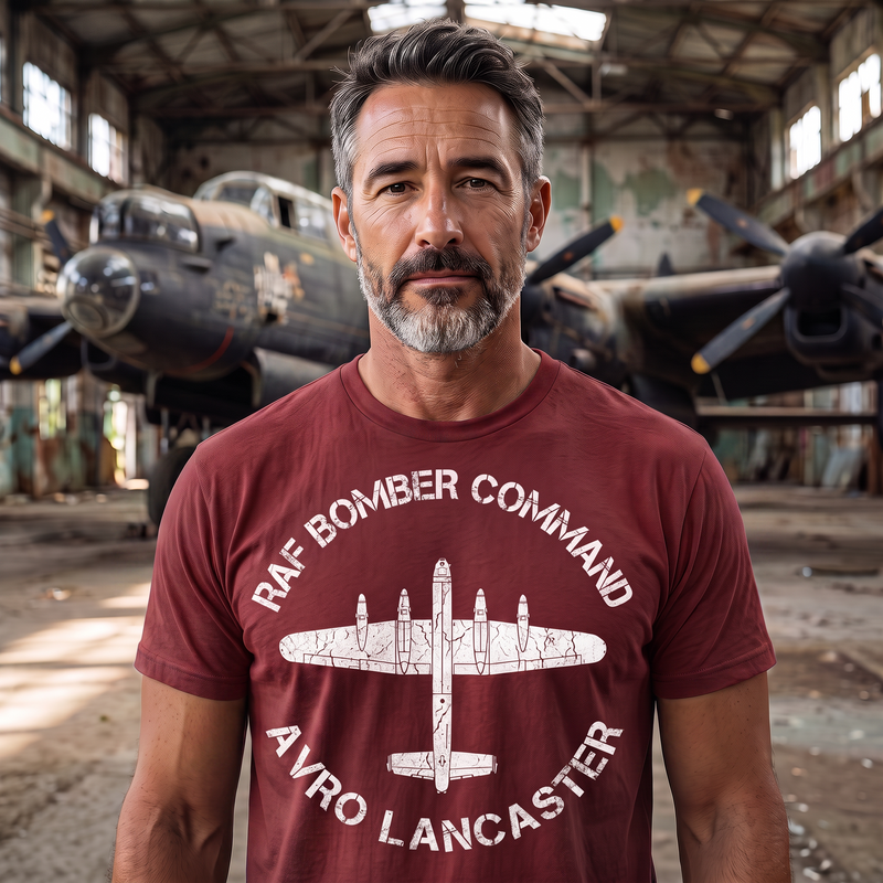 Bomber Command Avro Lancaster T-Shirt, Hoodie Or Sweatshirt