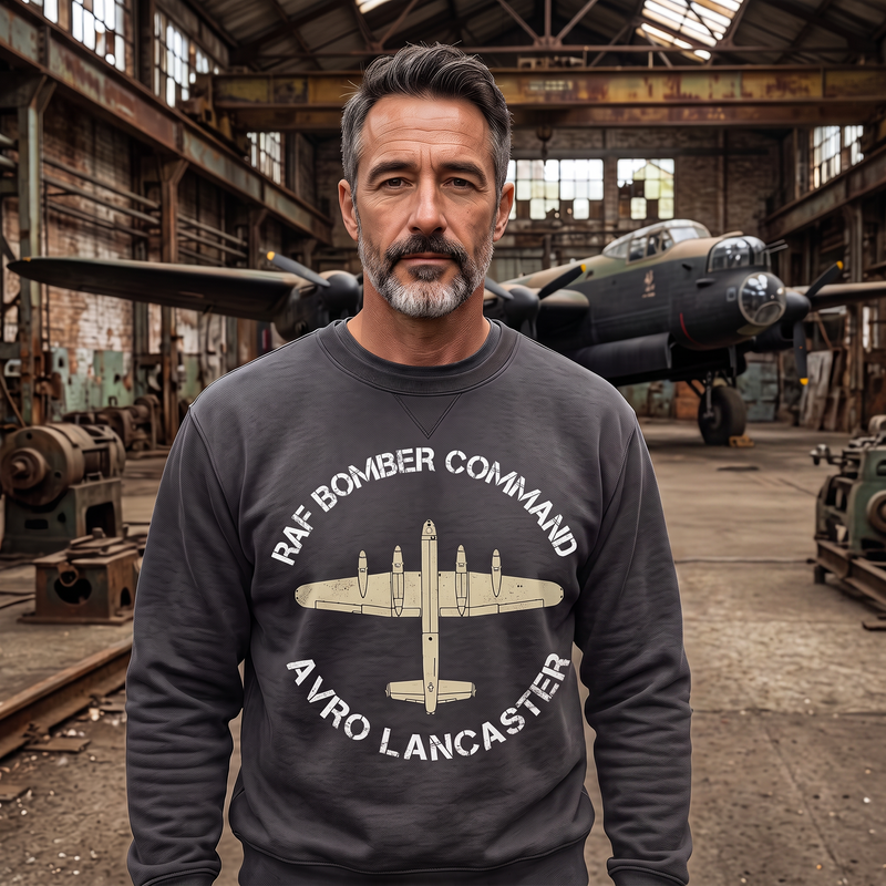 Bomber Command Avro Lancaster T-Shirt, Hoodie Or Sweatshirt