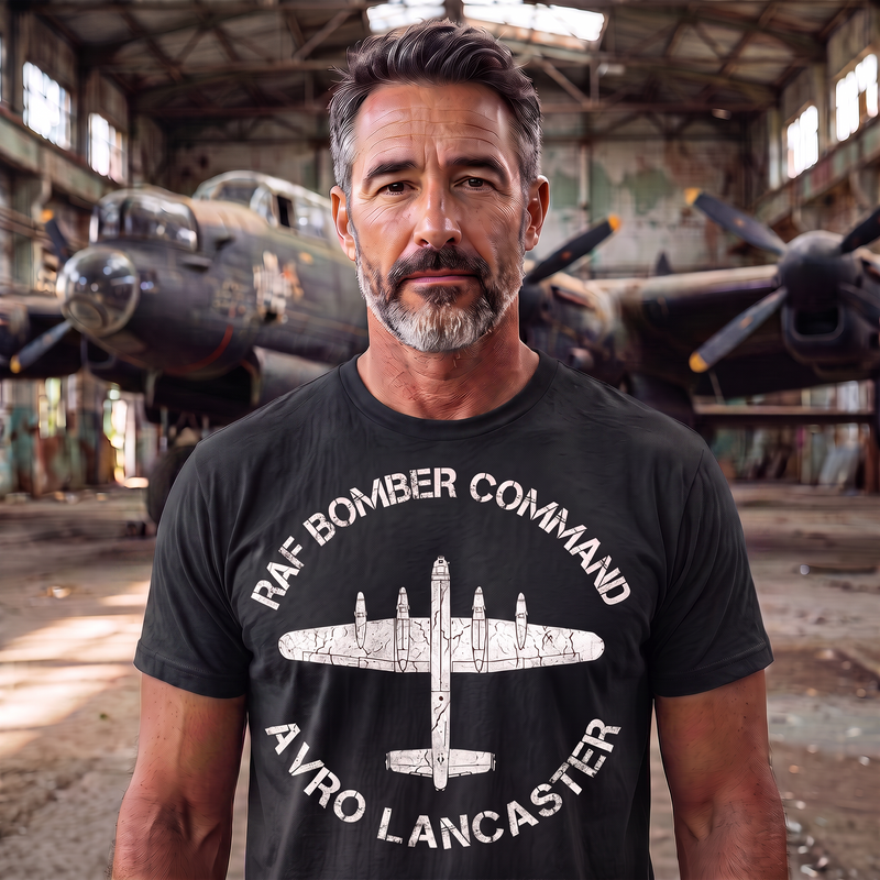 Bomber Command Avro Lancaster T-Shirt, Hoodie Or Sweatshirt