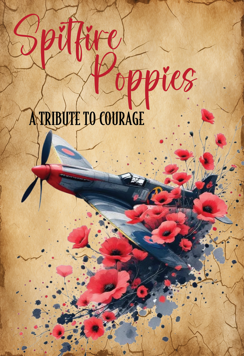 Spitfire Poppies a Tribute to Courage