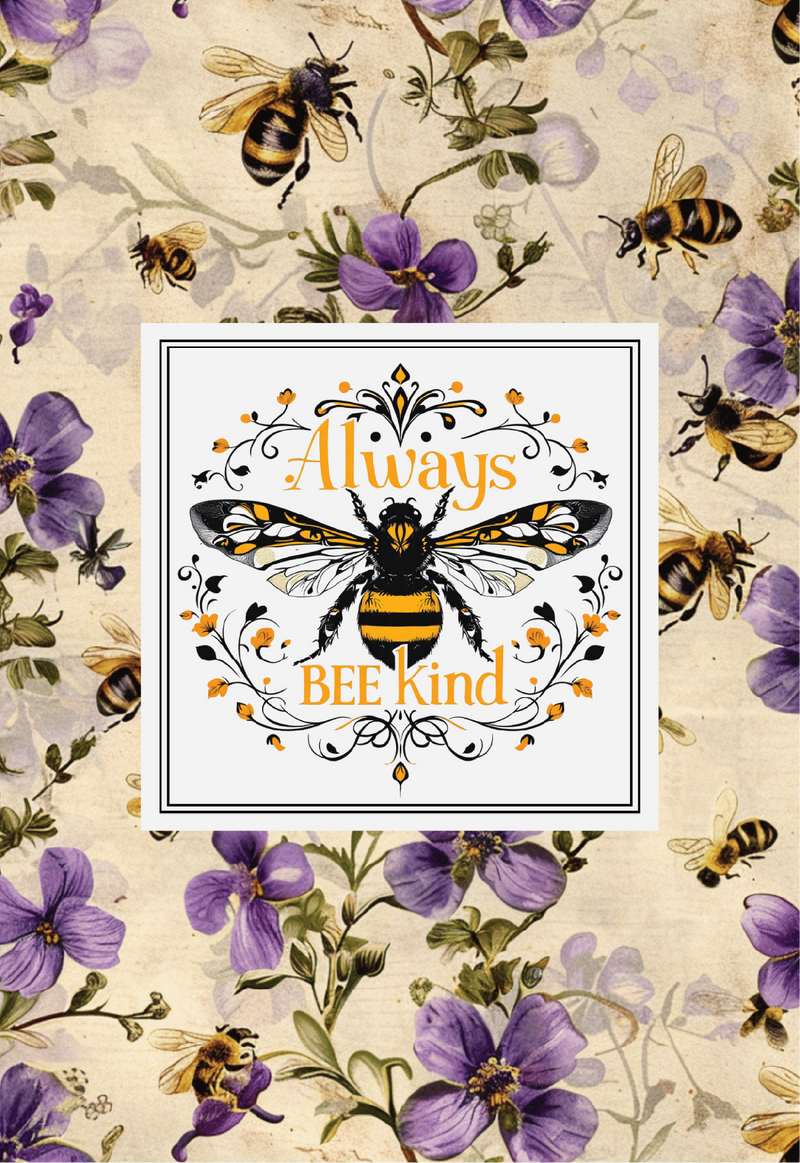 Always Bee Kind Tea Towel