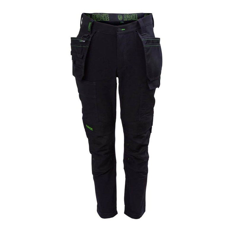 Apache Calgary Slim Fit 4 Way Stretch Holster Pocket Work Trousers