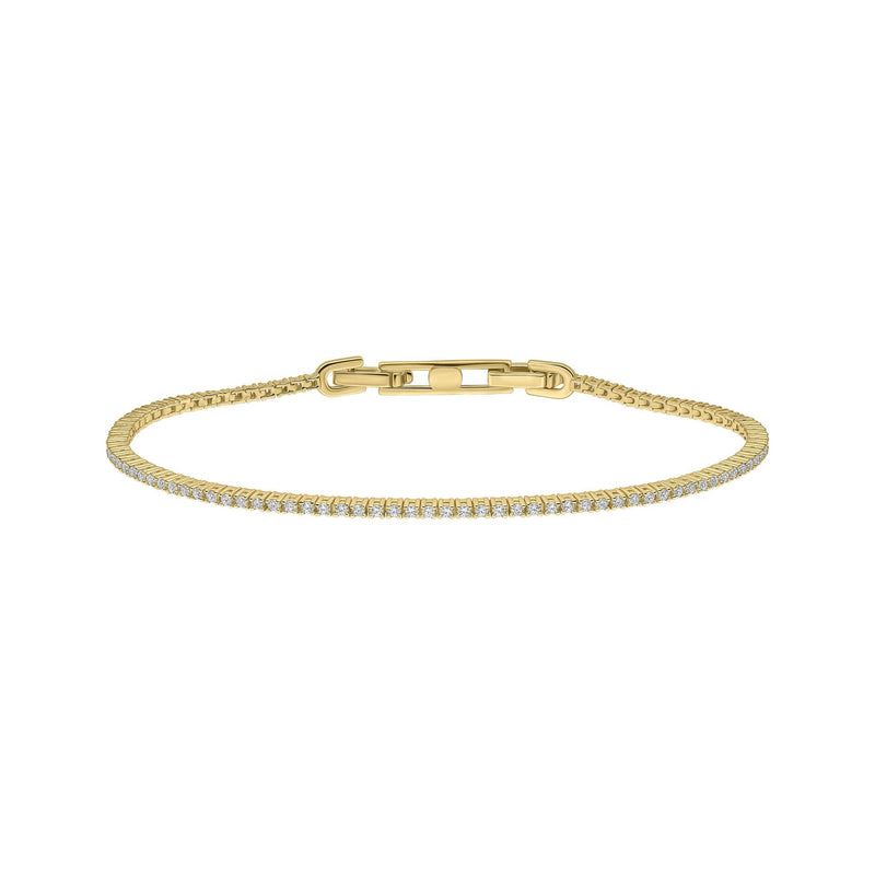Diamonfire Round Cut Zirconia Tennis Bracelet
