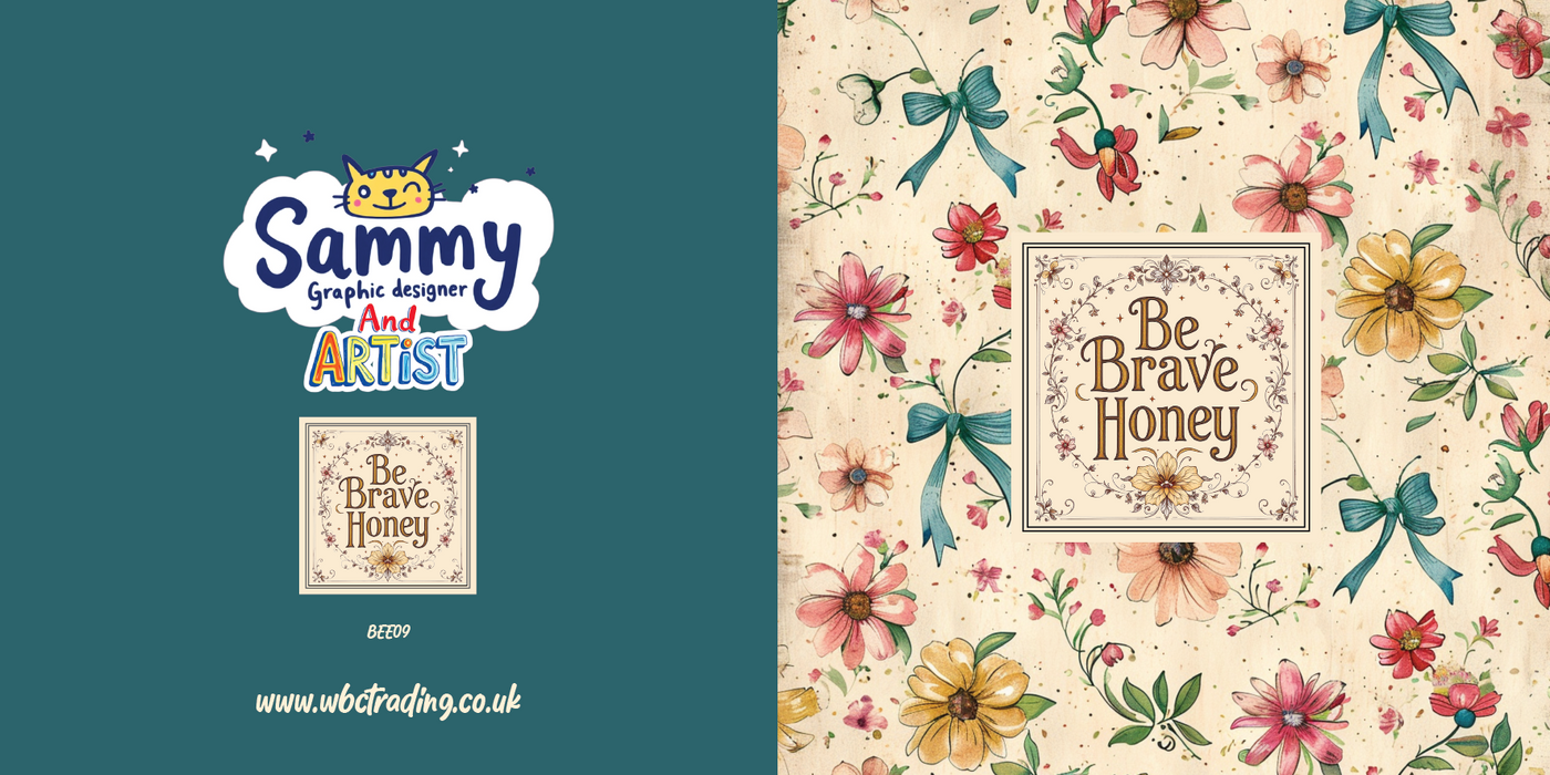Bee Brave Honey by SJH Designs