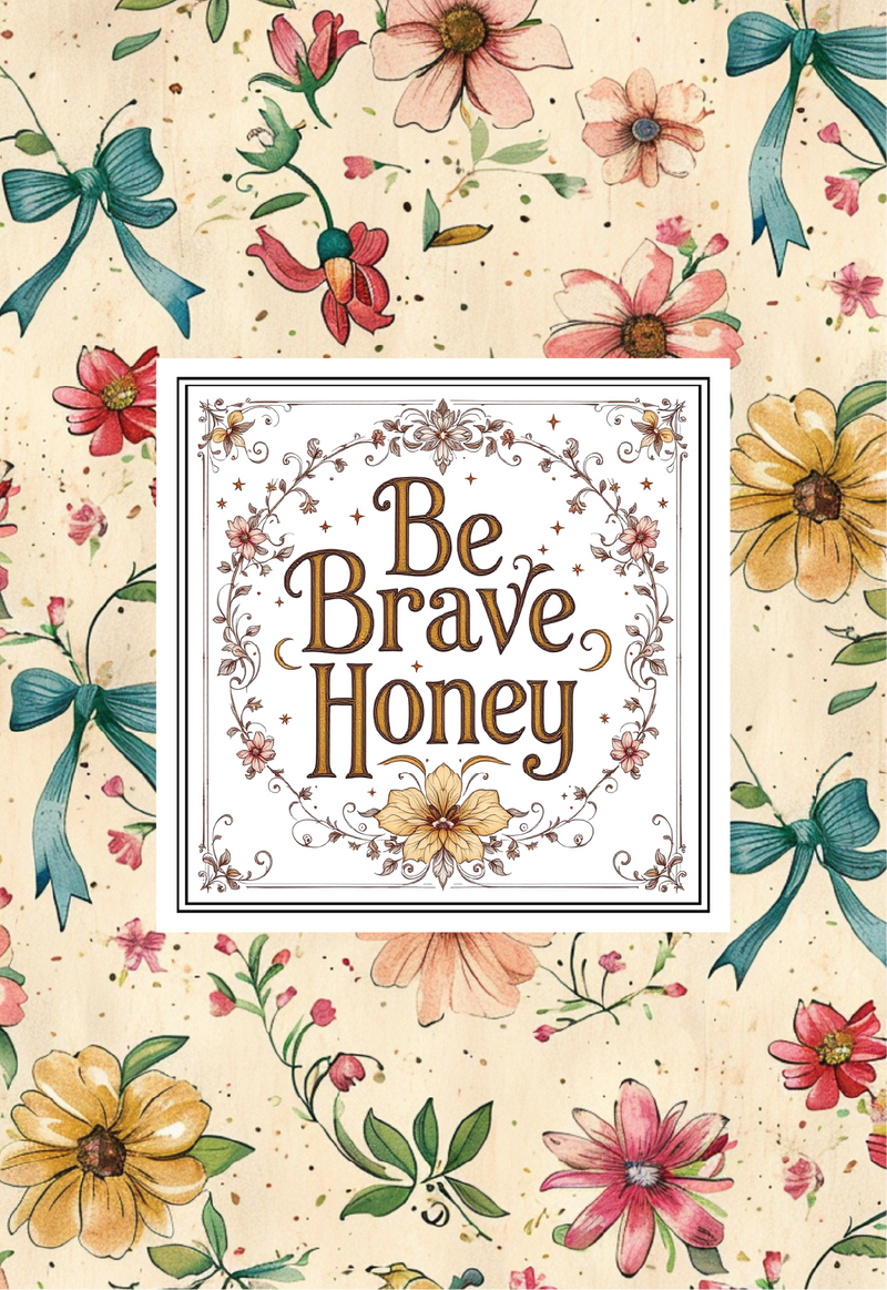 Bee Brave Honey Tea Towel