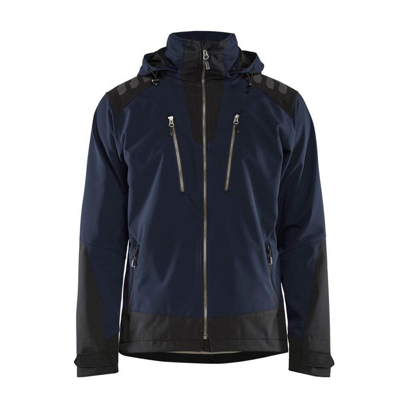 Blåkläder 4749 Stretch Hooded Softshell Jacket, wind and waterproof fabric
