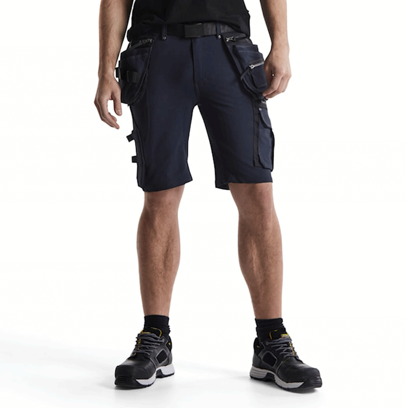 Blaklader 1988 Craftsmen 4-Way Stretch Holster Pocket Work Shorts X1900