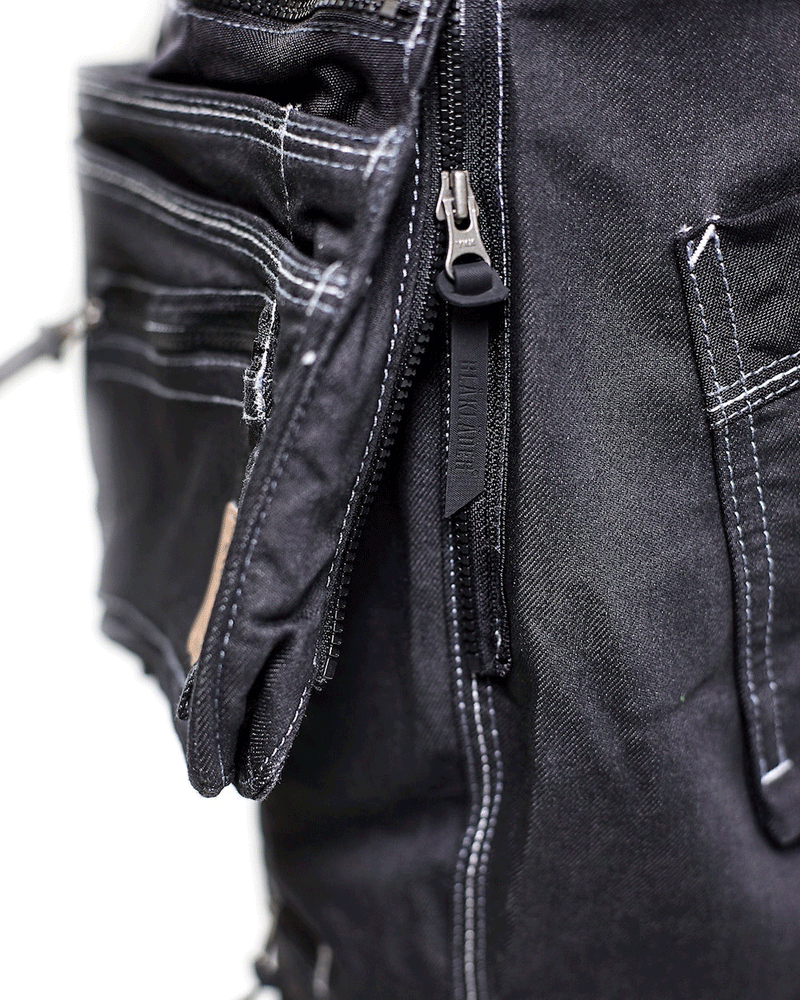 Blaklader 1999 Craftmens Denim Holster Pocket Stretch Work Trouser X1900