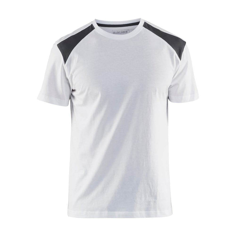 Blaklader 3379 Cotton Two Tone Crew Neck Work T-Shirt