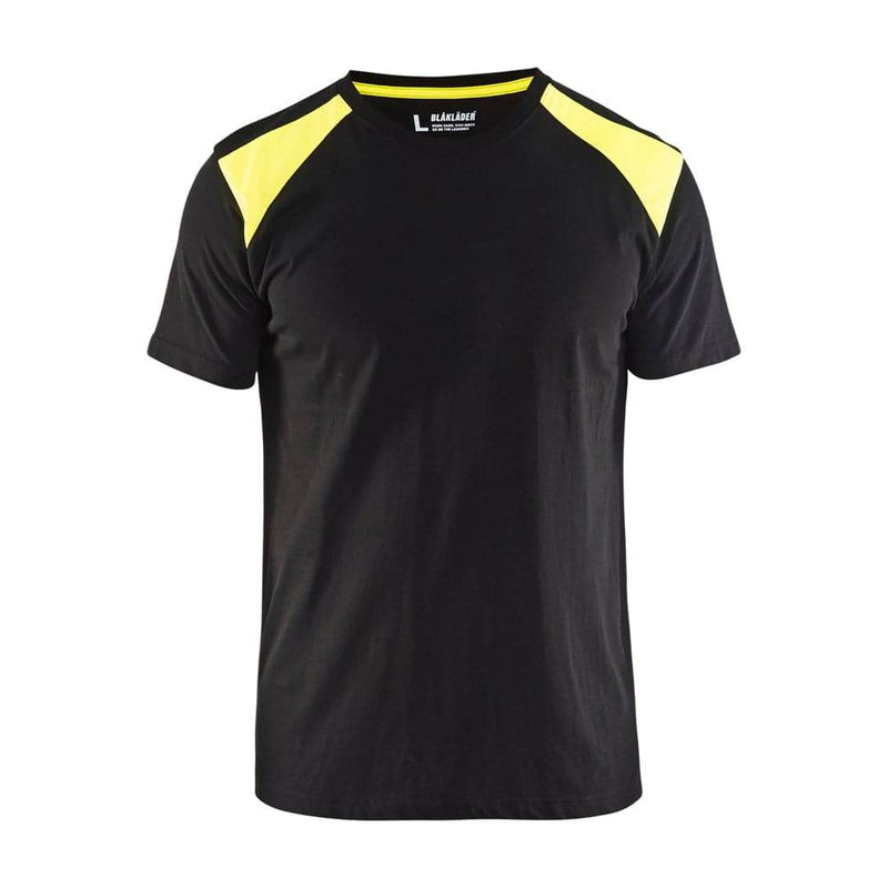 Blaklader 3379 Cotton Two Tone Crew Neck Work T-Shirt
