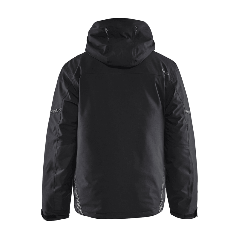 Blaklader 4881 Waterproof and Windproof Winter Jacket Hooded Black XL