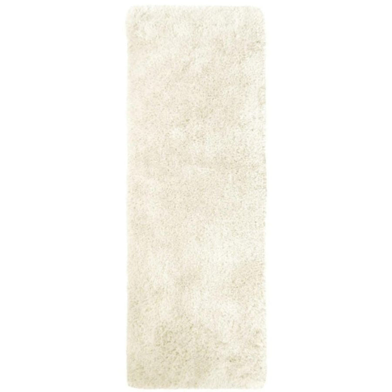 Soft Washable Ivory Shaggy Rug | SA-01