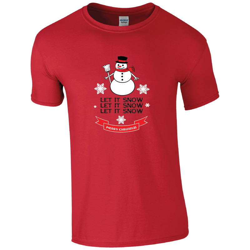 Let it Snow Christmas T-shirt