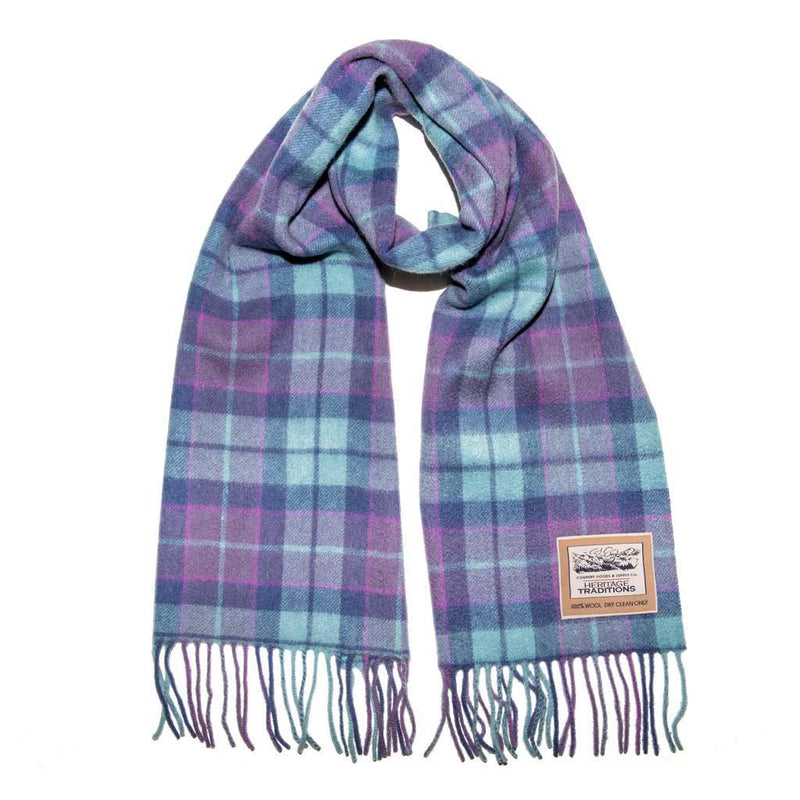 Pure Wool Tartan Scarf