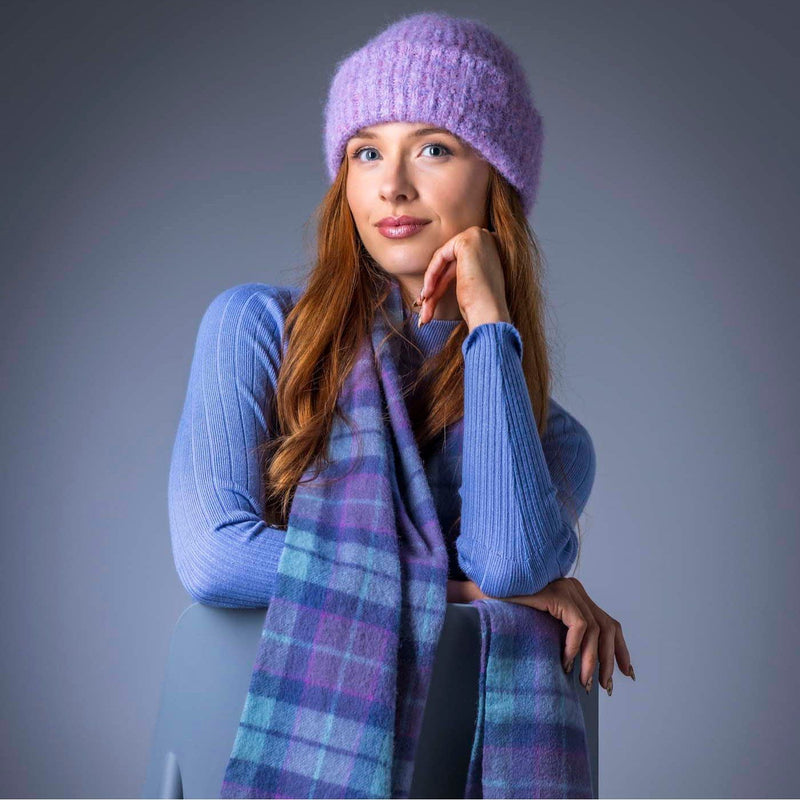 Pure Wool Tartan Scarf