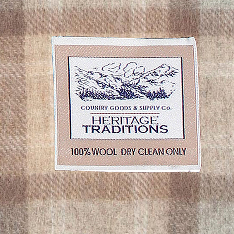 Pure Wool Tartan Scarf