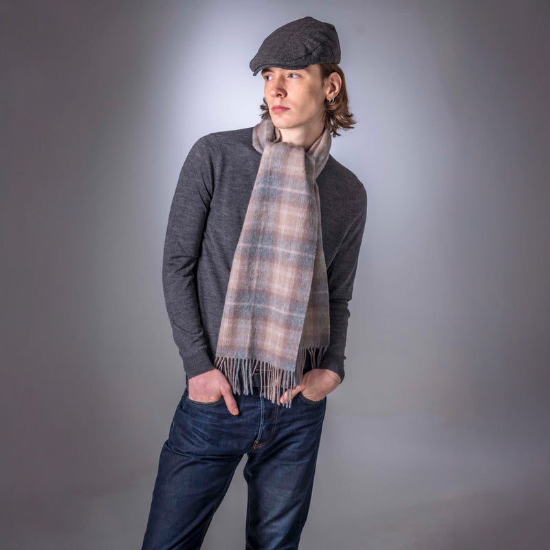 Pure Wool Tartan Scarf