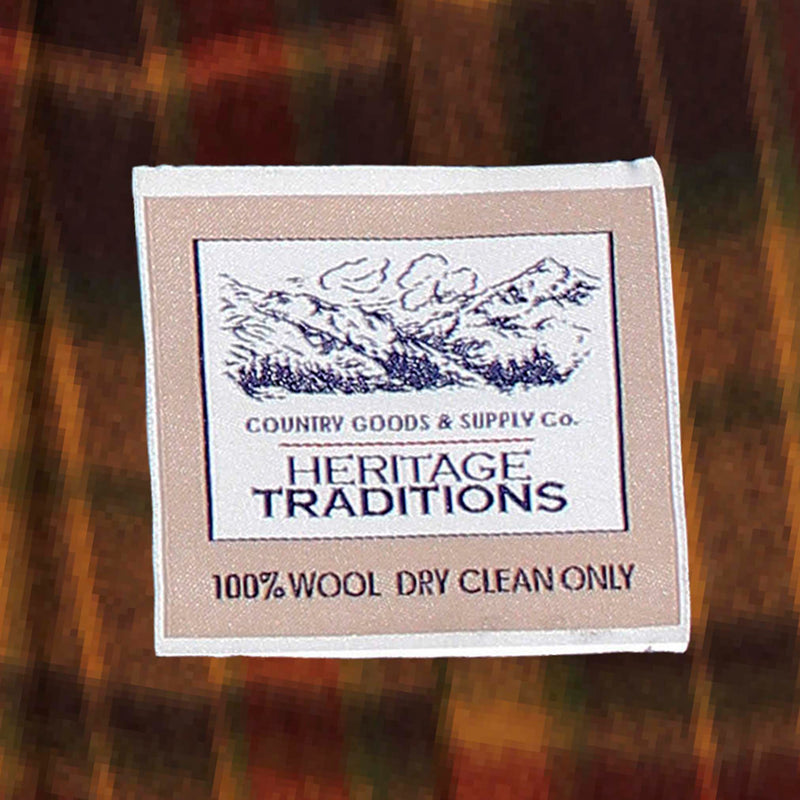 Pure Wool Tartan Scarf