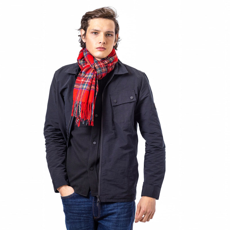 Pure Wool Tartan Scarf