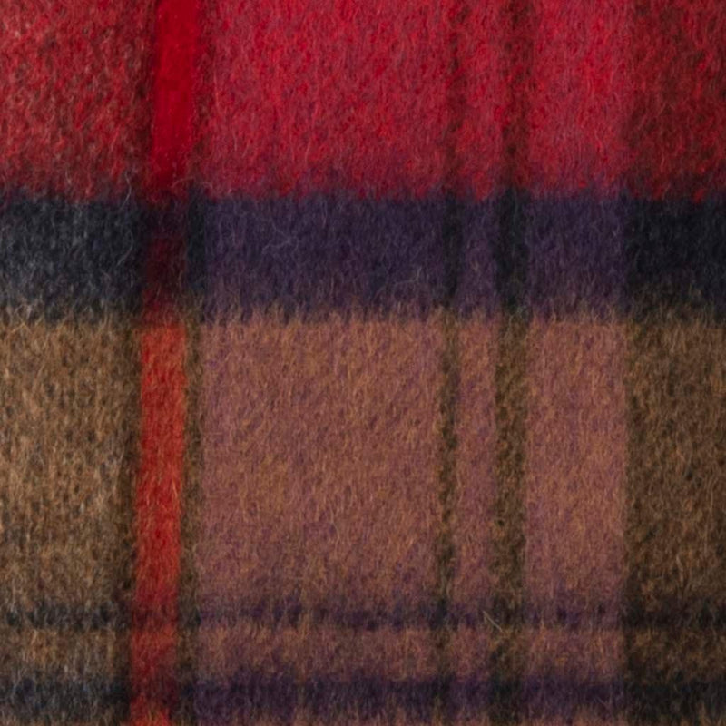Pure Wool Check Scarf