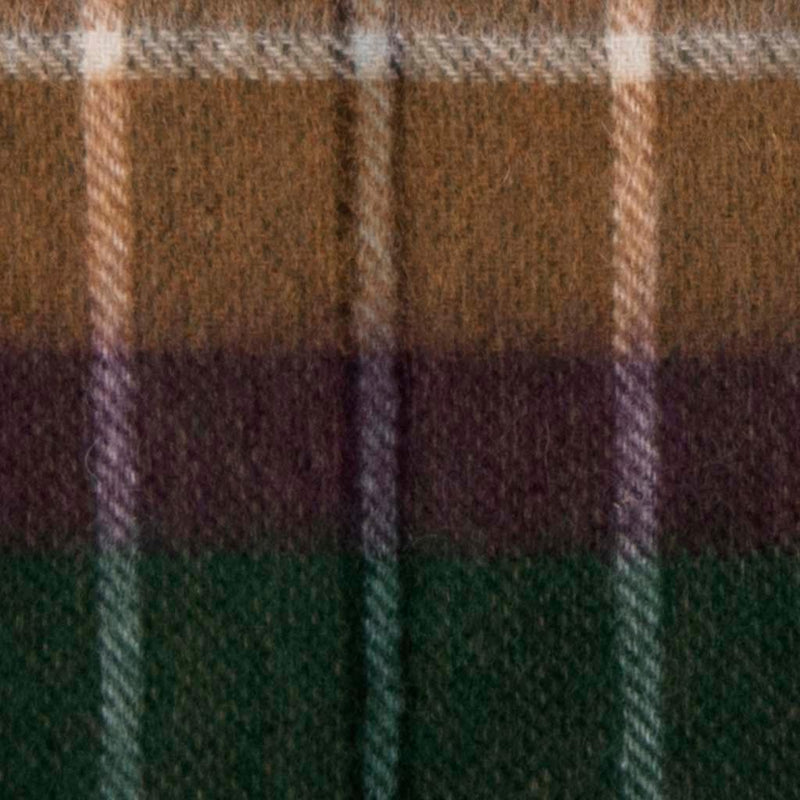 Pure Wool Check Scarf
