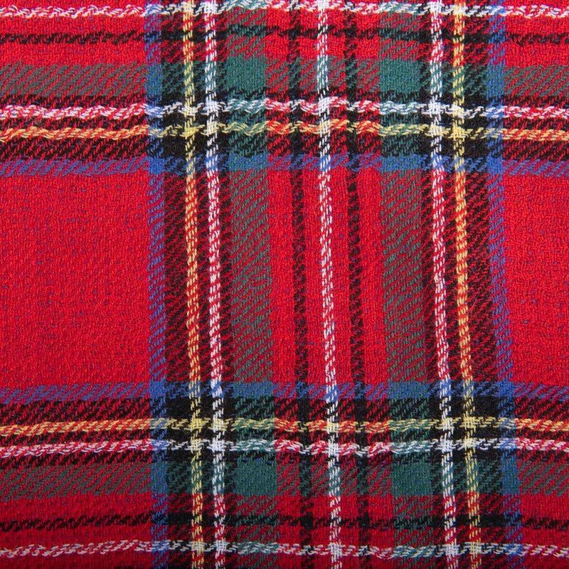 Lightweight Reversible Tartan Merino Scarf