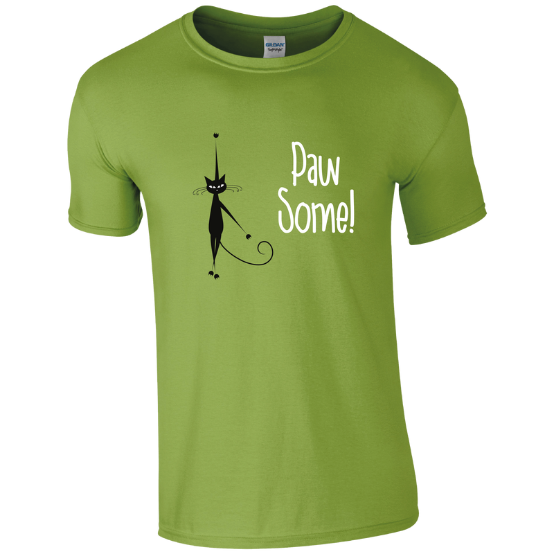 Pawsome Cat T-Shirt