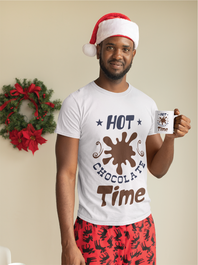 Hot Chocolate Time Christmas T-shirt